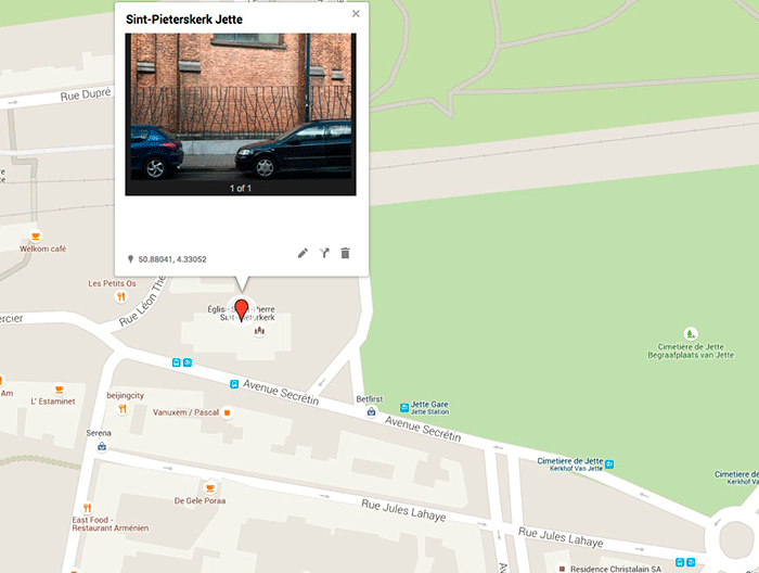 Photo Endroit N°9 l’église St-Pierre, place Cardinal Mercier, Jette