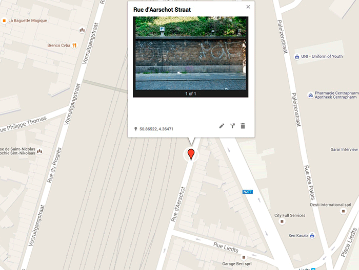 Photo Endroit N°12 rue d’Aerschot 200, Schaerbeek