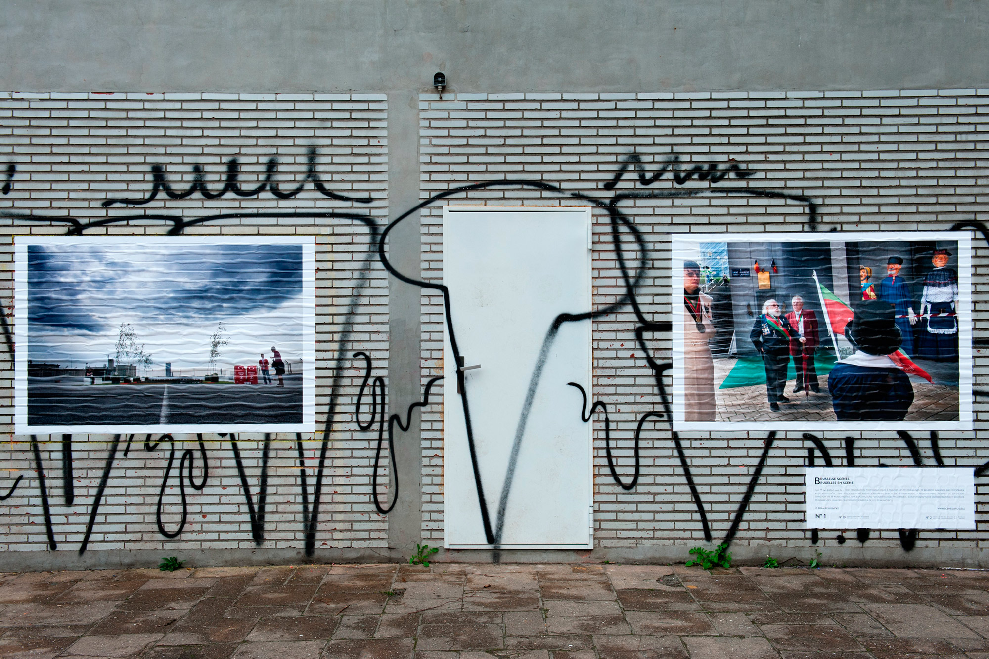 19 Locaties van de straat expo