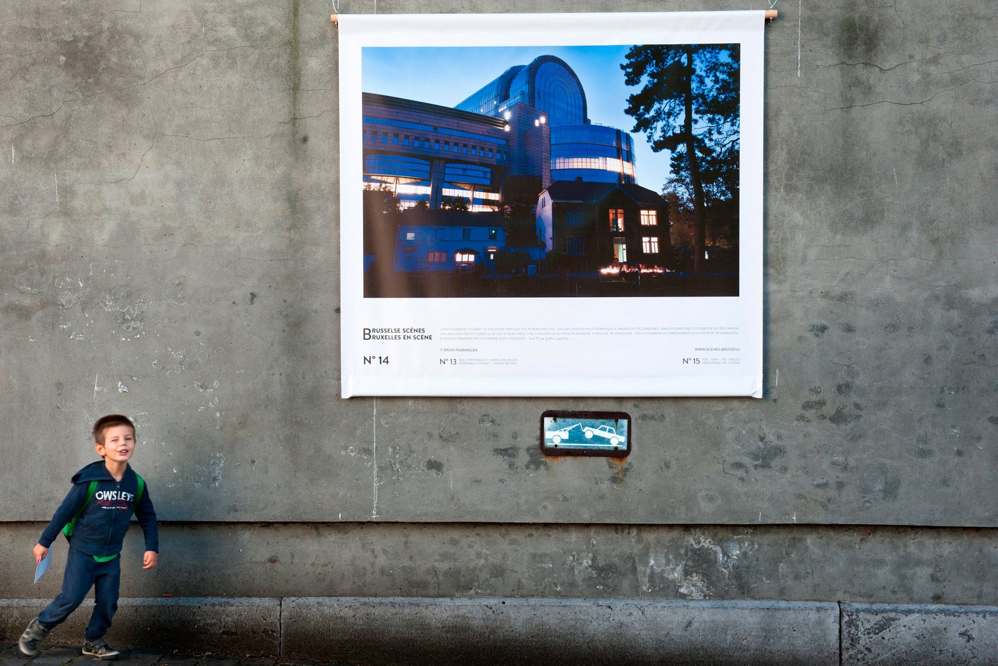 19 Locaties van de straat expo