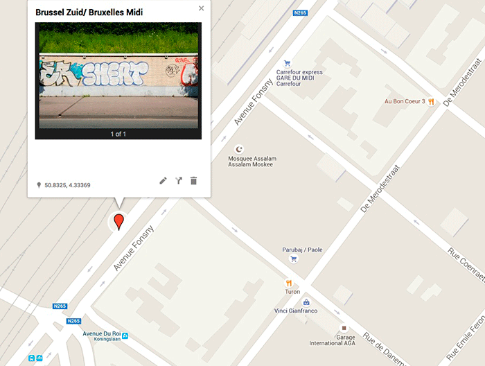 Photo Endroit N°4 avenue Fonsny 91, Saint-Gilles